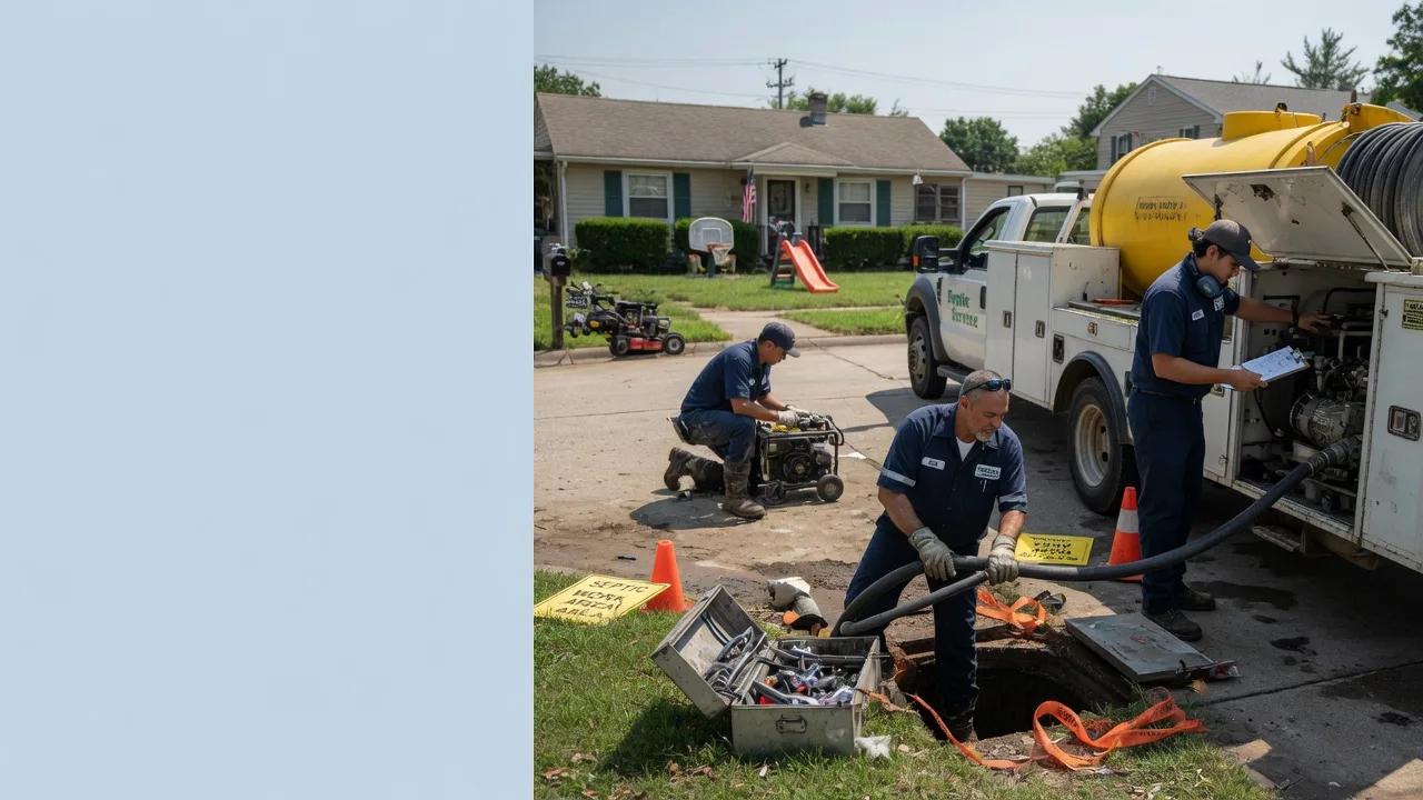 Septic Tank Pumping in Fairmont, OK near me